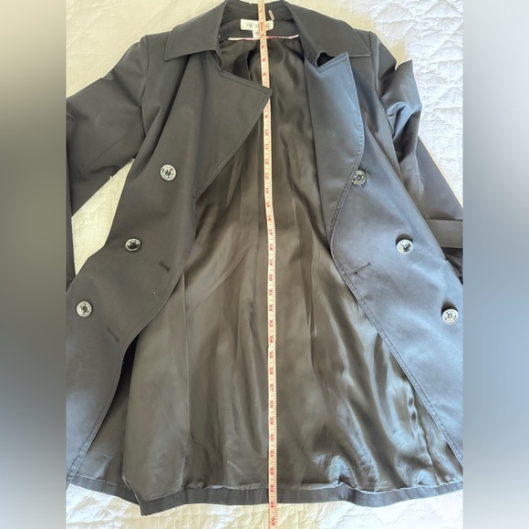 VIA SPIGA Navy Trench Coat in XS - Picture 10 of 13